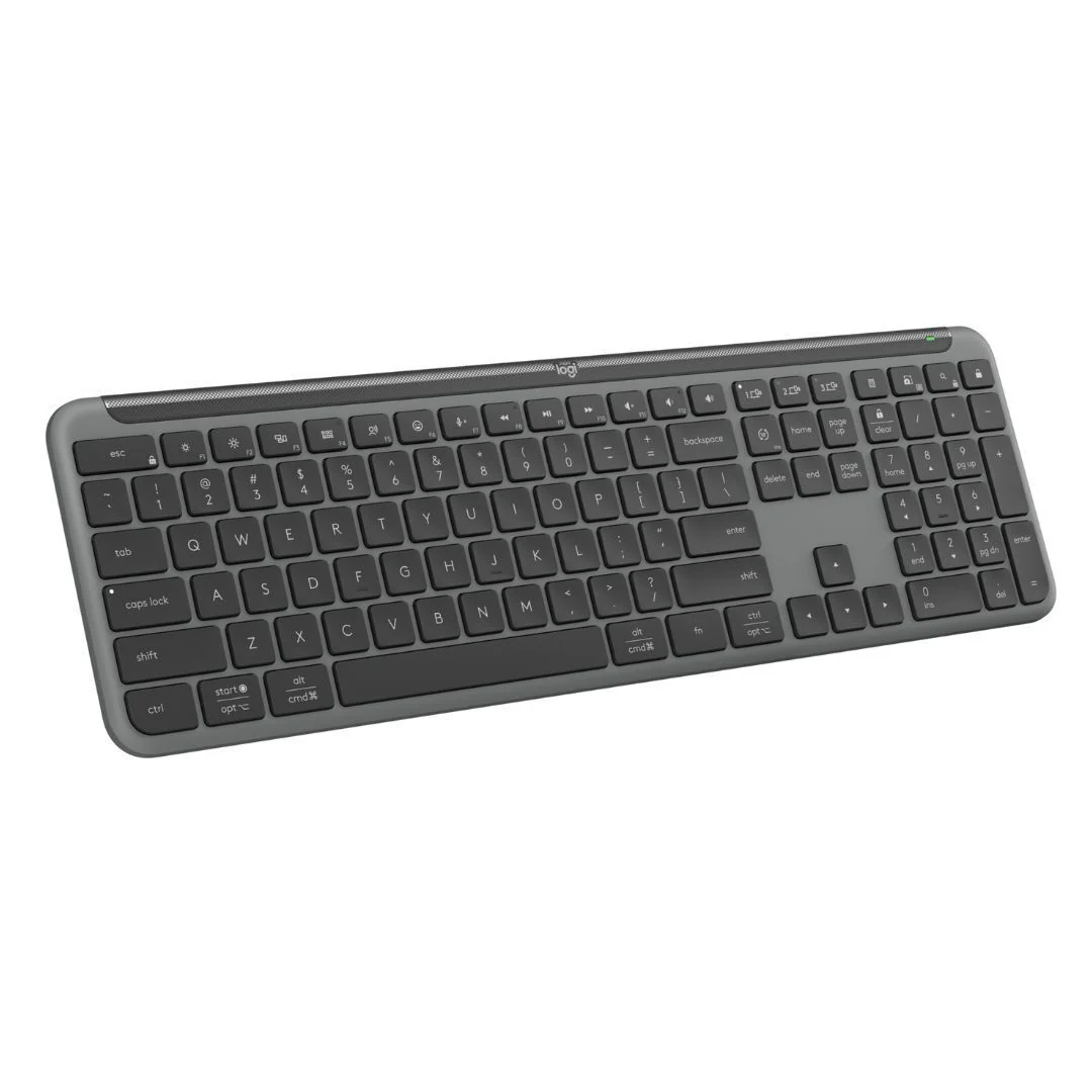 Logitech Signature Slim Keyboard K950 with 3-Device Pairing and Smart Actions (Graphite) - Image 4