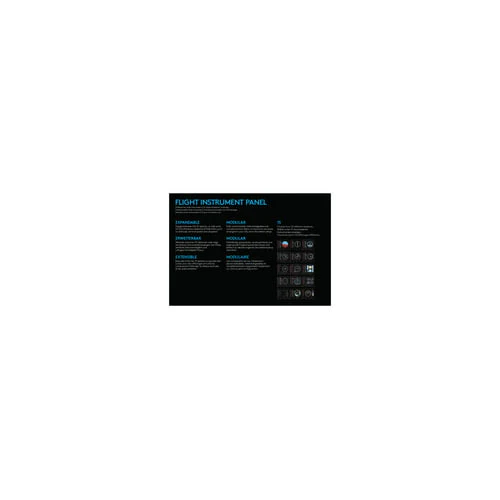 Logitech G 945-000027 Flight Instrument Panel - Image 17