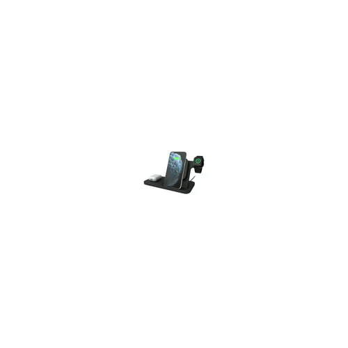 Logitech Powered 3-in-1 Qi Wireless Charging Dock (Graphite) - Image 3