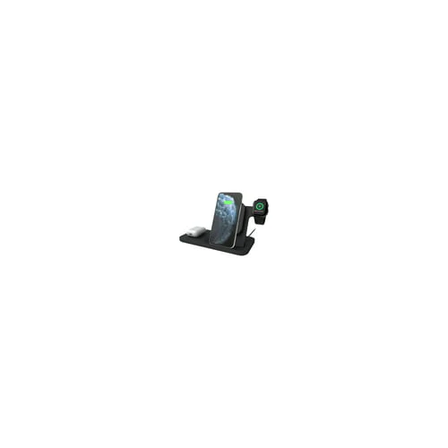 Logitech Powered 3-in-1 Qi Wireless Charging Dock (Graphite) - Image 7