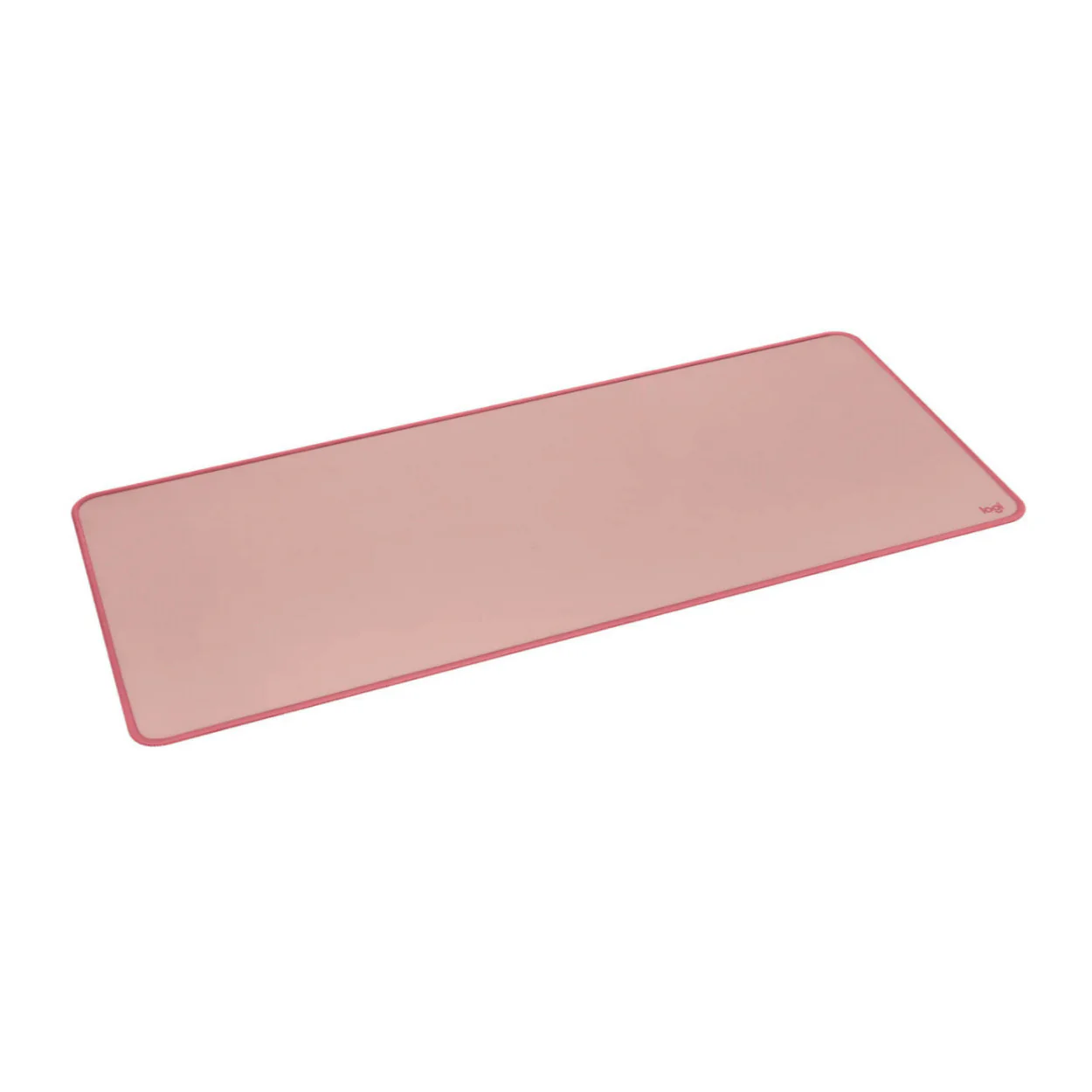 Logitech Studio Series Spill-Resistant Desk Mat with Anti-Slip Base (Dark Rose) - Image 3