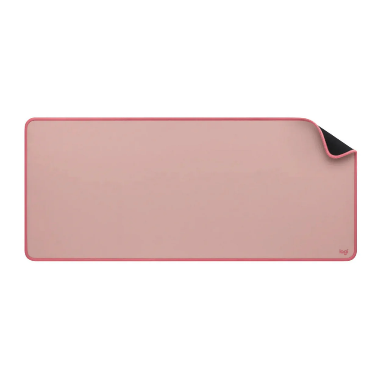 Logitech Studio Series Spill-Resistant Desk Mat with Anti-Slip Base (Dark Rose) - Image 4