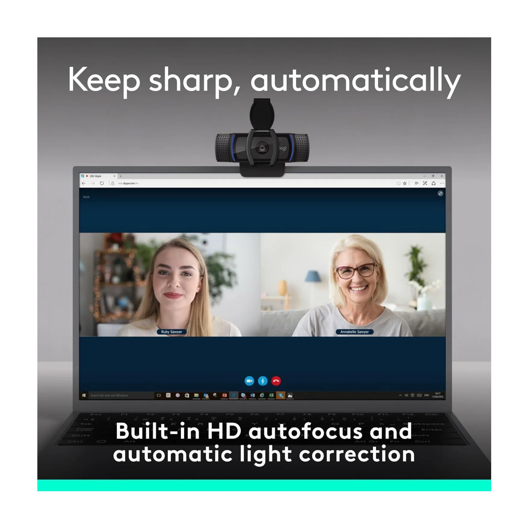 Logitech C920e HD 1080p 3MP Autofocus Business Webcam - Image 5