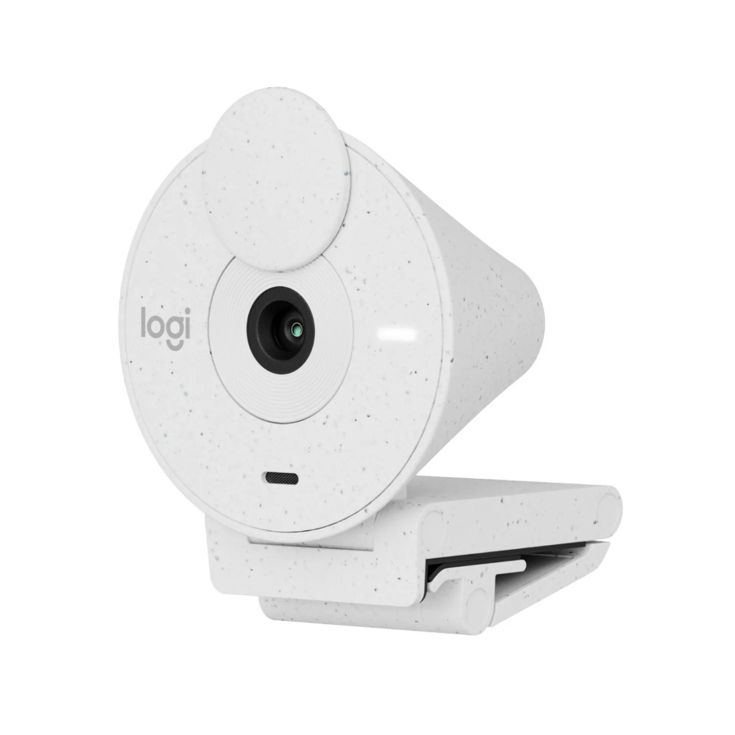 Logitech Brio 300 Off-White Noise-Reducing Mic and 1080P Webcam with Shutter - Image 2