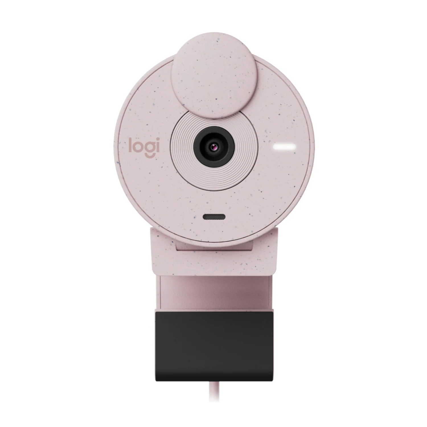 Logitech Brio 300 Rose - High-Definition Webcam with Desktop Anti-Slip Matt - Image 5