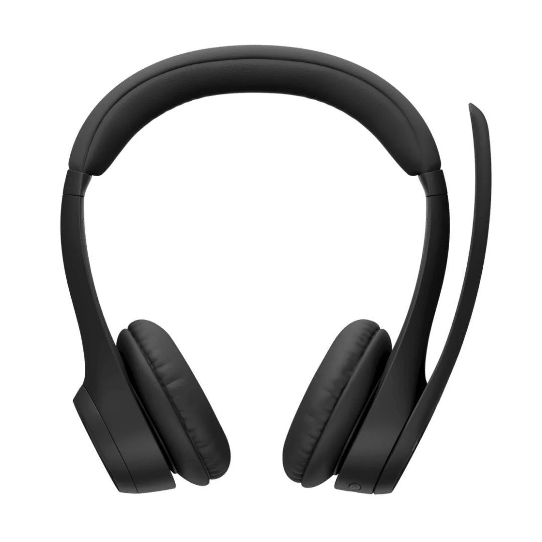 Logitech Zone 300 Wireless Headset with Dual Noise-Canceling Mics and Long-Lasting Battery (Black) - Image 2