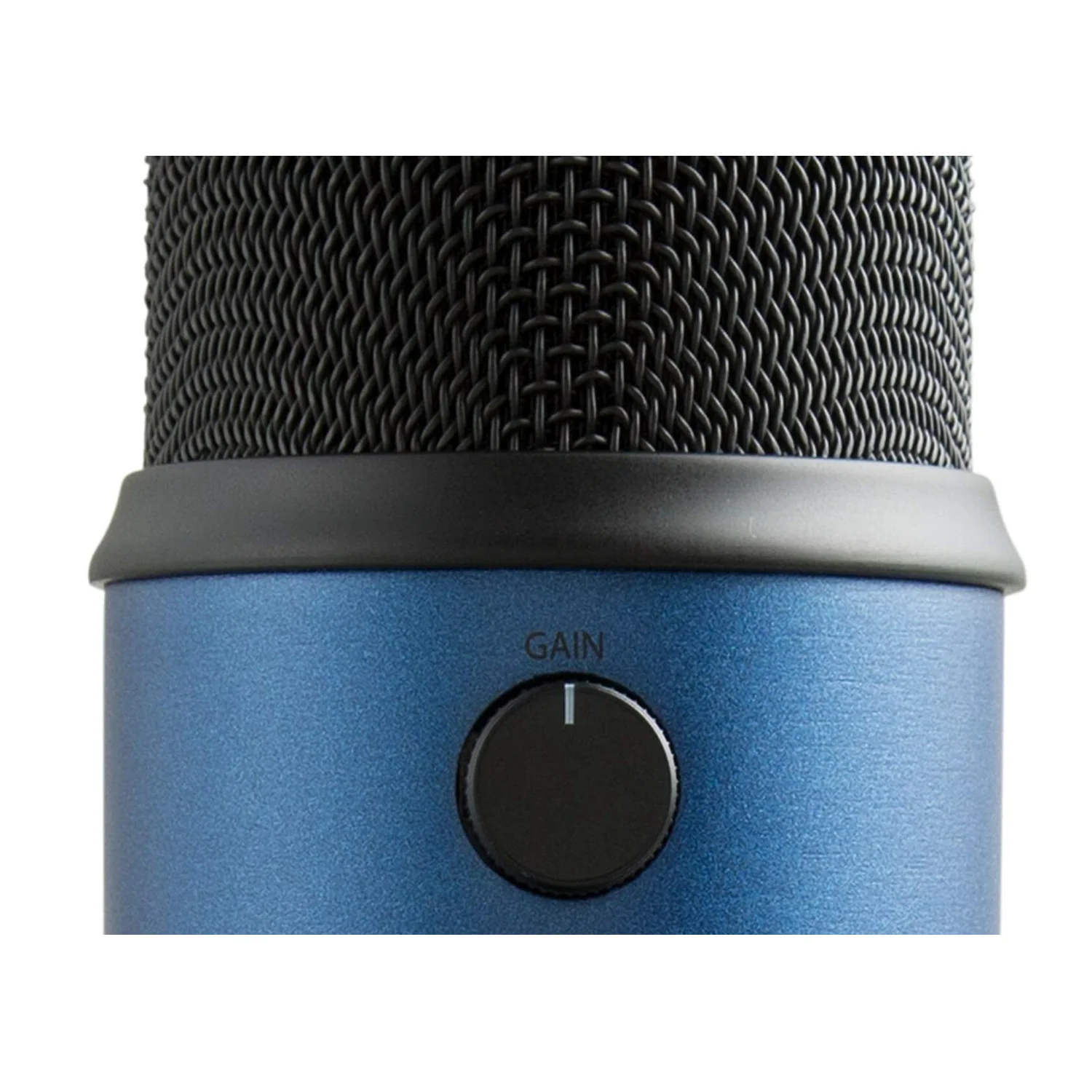 Blue Microphones Yeti USB Microphone (Midnight Blue) with 4-Port USB 3.0 Hub and Pop Filter - Image 7