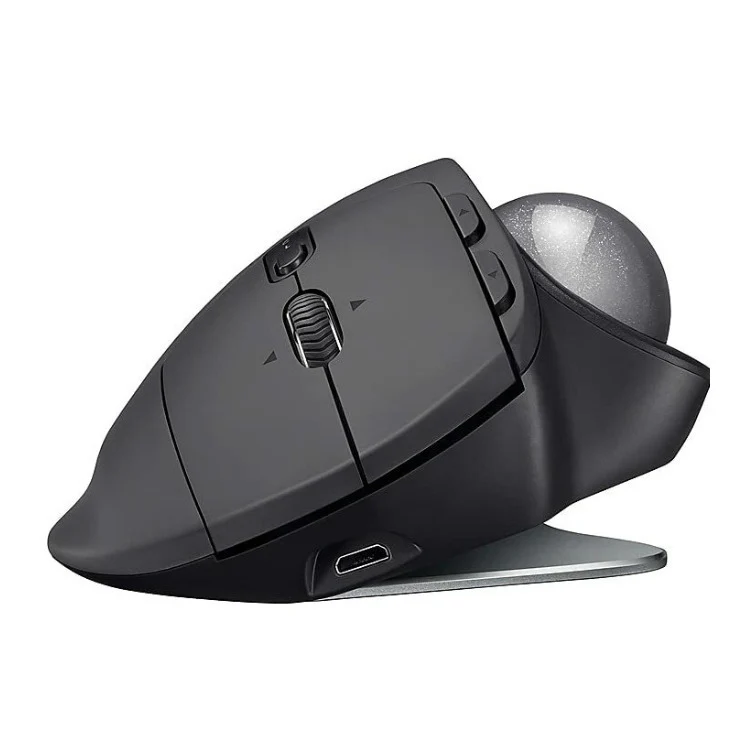 Logitech MX ERGO Advanced Wireless Trackball with Knox Gear 4-Port USB 3.0 Hub - Image 7