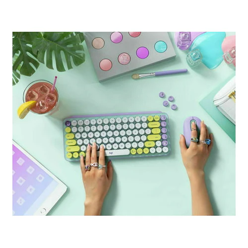Logitech POP Keys Wireless Mechanical Keyboard and POP Mouse Bundle - Image 12