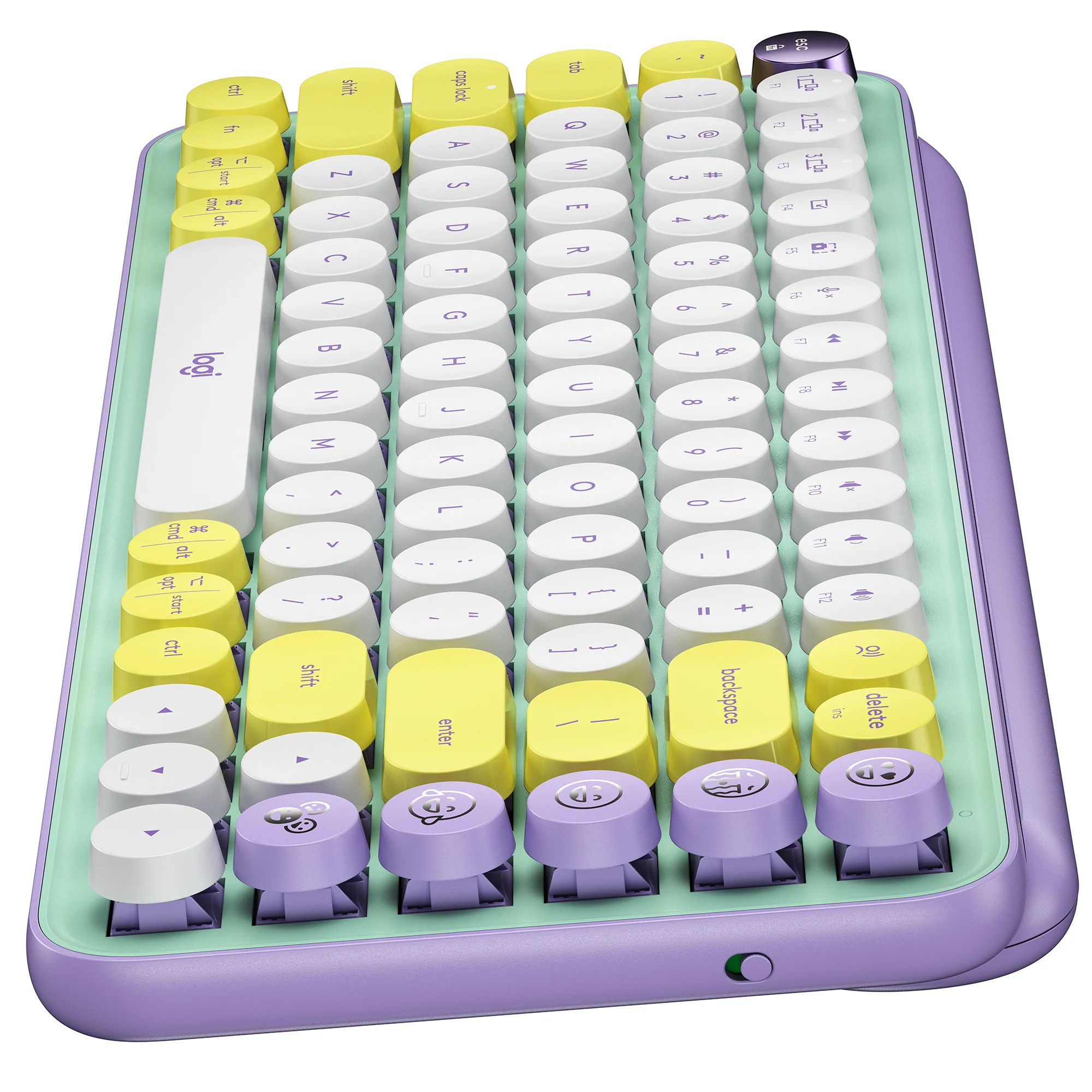 Logitech POP Keys Wireless Mechanical Keyboard With Emoji Keys Bundle - Image 11