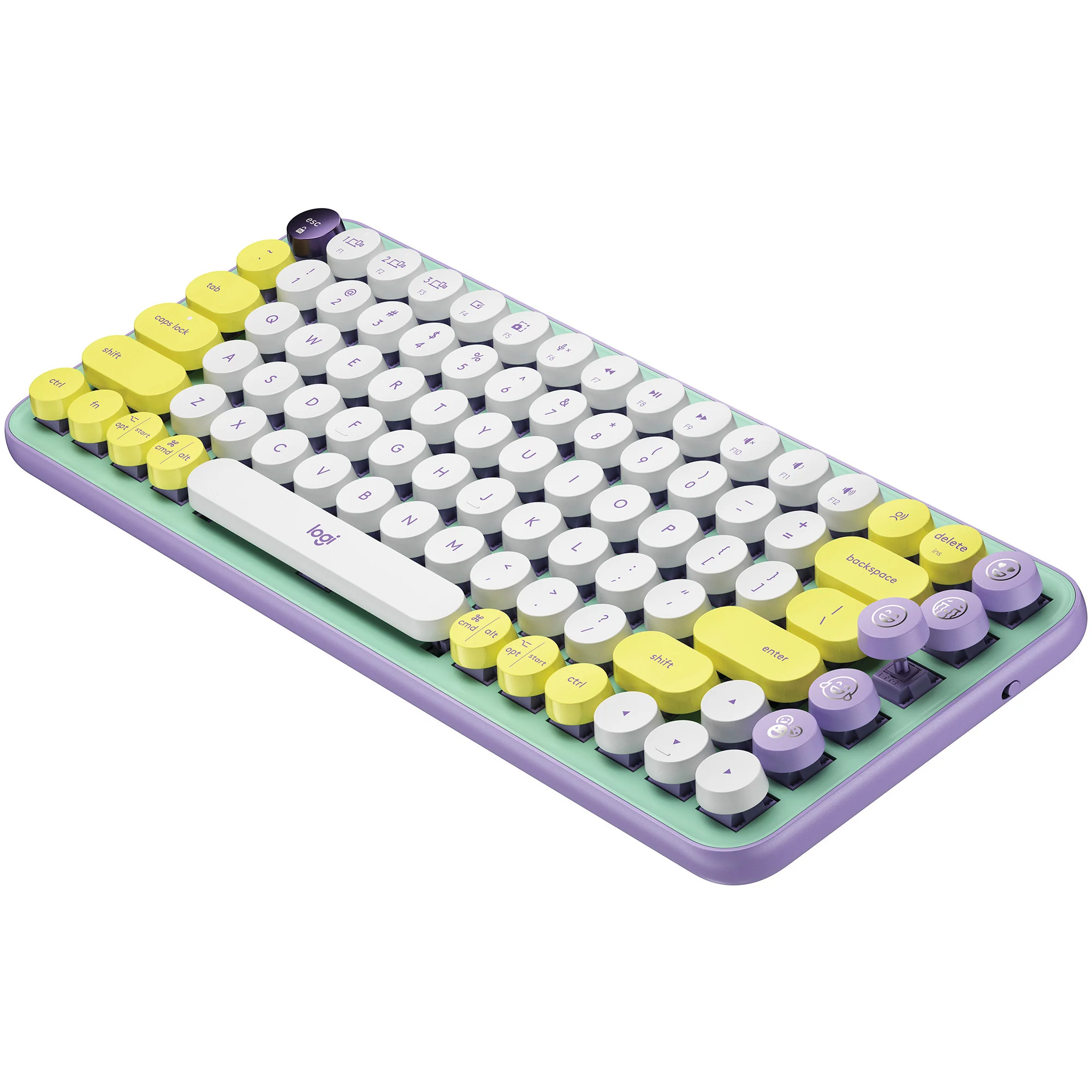 Logitech POP Keys Wireless Mechanical Keyboard With Emoji Keys Bundle - Image 7