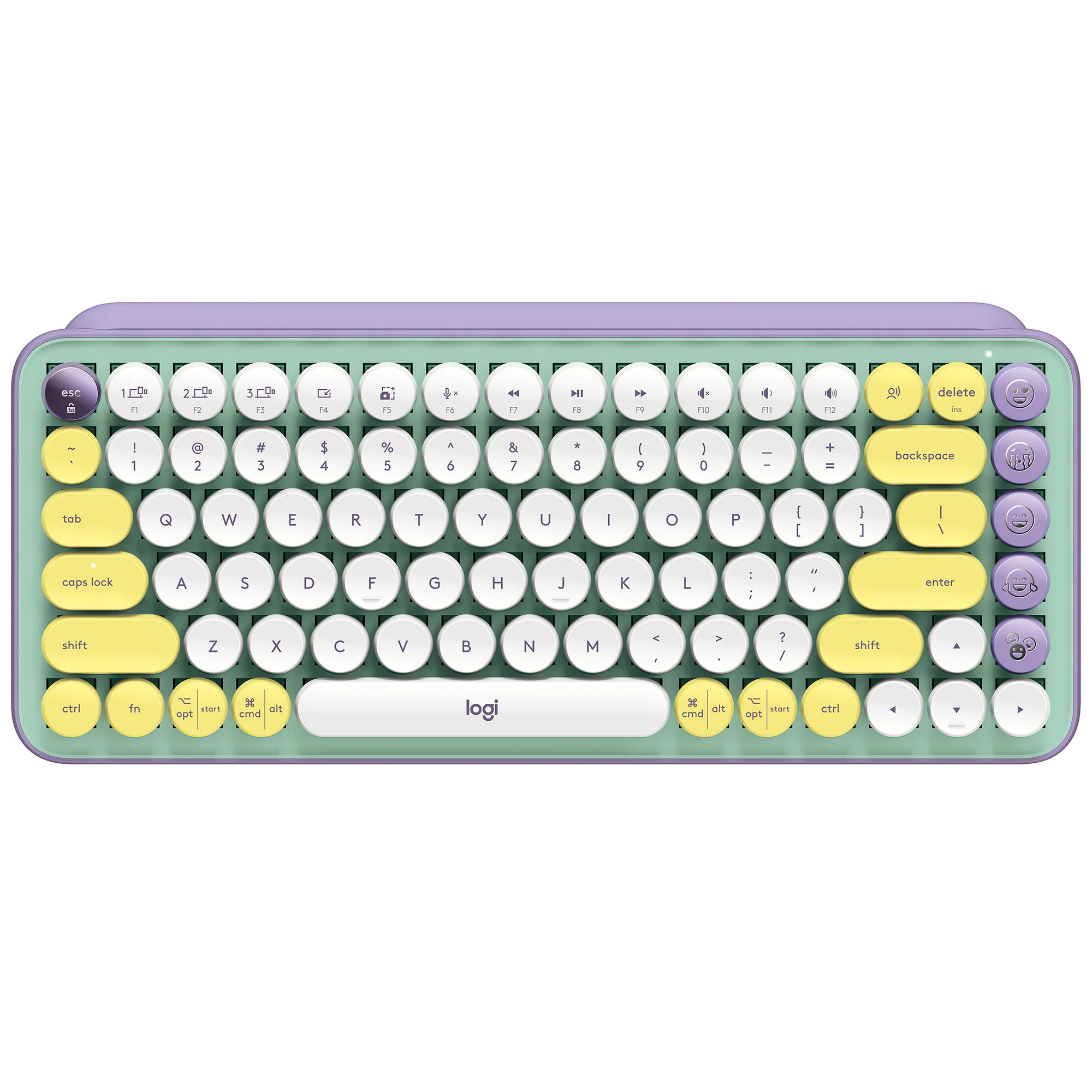 Logitech POP Keys Wireless Mechanical Keyboard With Emoji Keys Bundle - Image 8