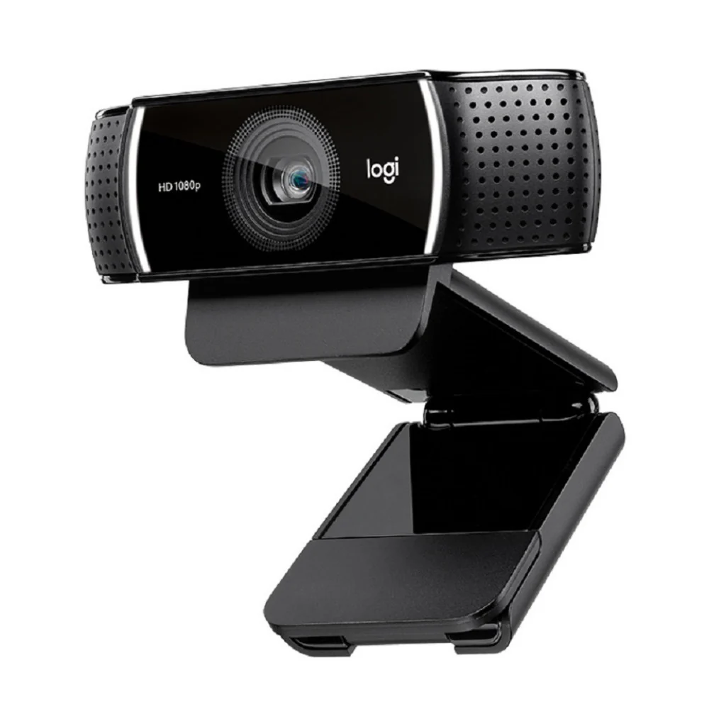 Logitech C922 Pro Stream 1080p Webcam, Knox Gear Holder and Light Stand and 4-Port USB Hub - Image 5