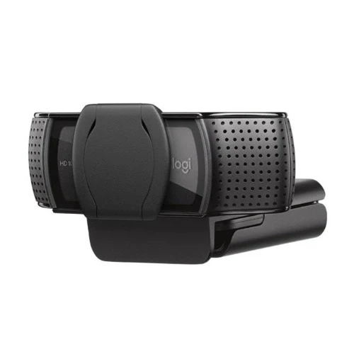 Logitech C920S Pro HD Webcam with Knox Gear Webcam Stand with Selfie Ring Light and 4-Port USB Hub - Image 4