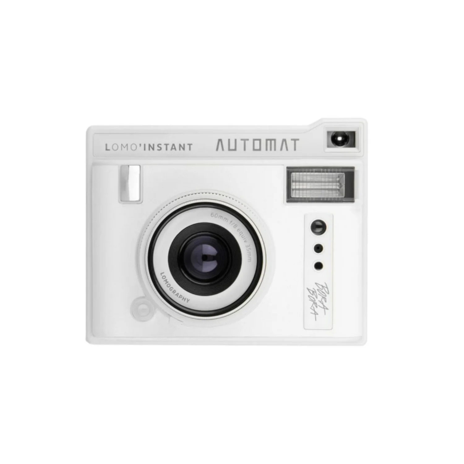 Lomography Instant Automatic 35 mm Focal Length Camera Bora Bora Edition for Photographers (White)