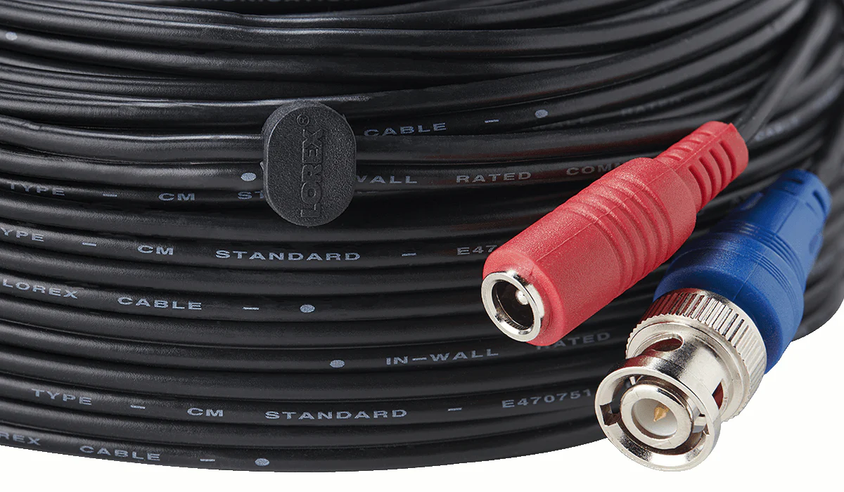 Lorex 100-Feet Premium 4K RG59/Power Accessory Cable (4-Pack) - Image 5