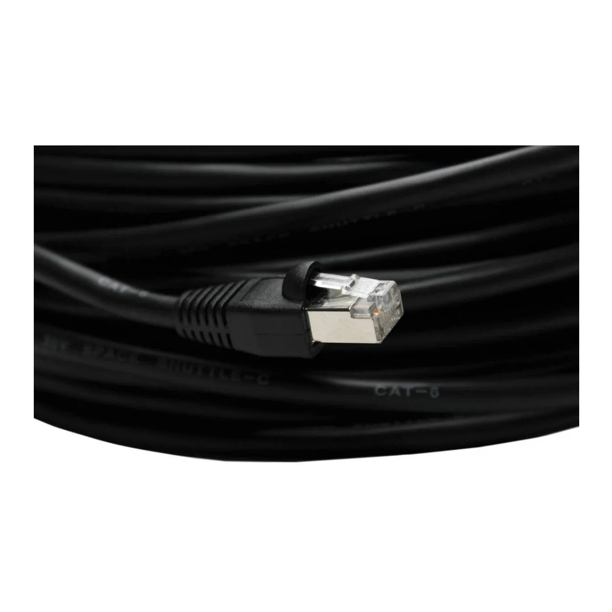 Lorex 200-Feet CAT6 Waterproof, and Fire-Resistant Cable (Black) 2-Pack - Image 6