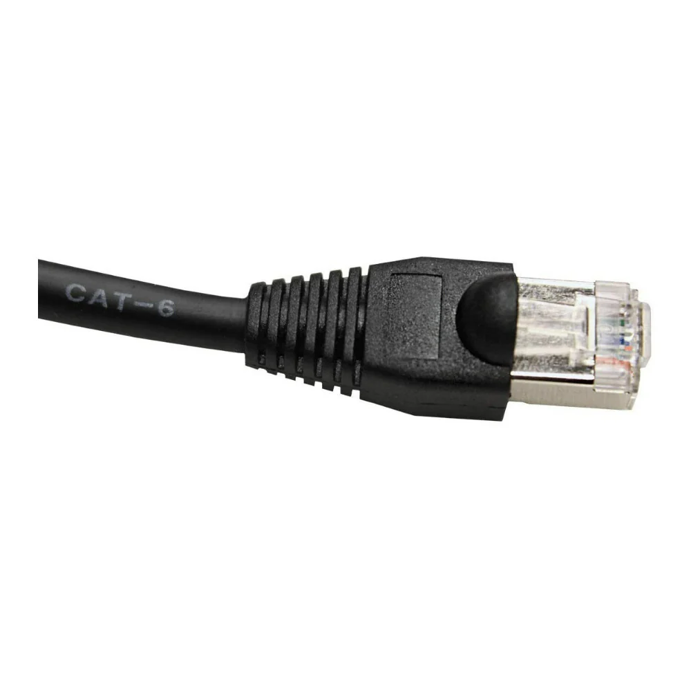 Lorex 200-Feet CAT6 Waterproof, and Fire-Resistant Cable (Black) 2-Pack - Image 7