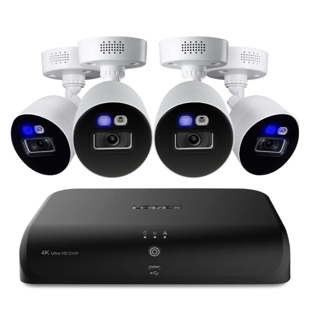 Lorex Fusion 4K 12 Channels (8 Wired, 4 Fusion Wi-Fi) 2TB Wired DVR System