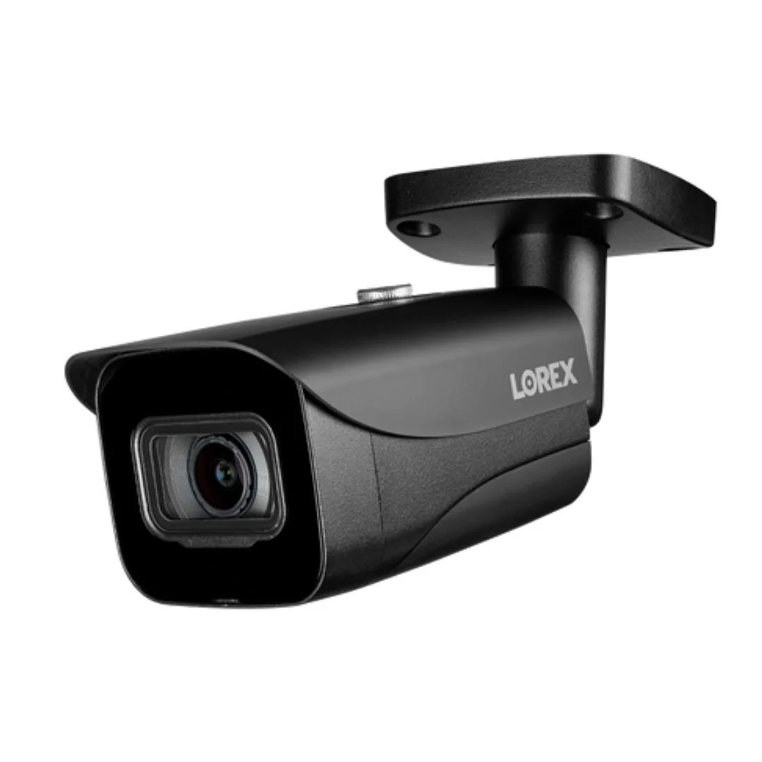 Lorex E841CAB 4K Ultra HD Outdoor Network Bullet Camera with Color Night Vision - Black, (2-Pack) - Image 2