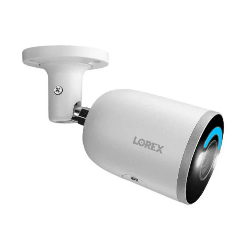 Lorex 4K Smart Security Lighting Deterrence Bullet AI PoE IP Wired Camera with Color Night Vision - Image 3