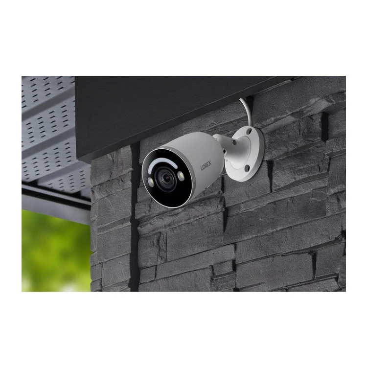 Lorex 4K Smart Security Lighting Deterrence Bullet AI PoE IP Wired Camera with Color Night Vision - Image 6