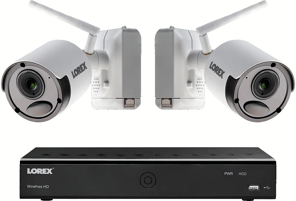 Lorex 6ch 1080p HD Wire-Free Battery Powered Camera System with 4 Metal Cameras - Image 3
