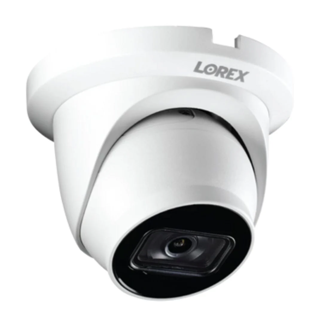 Lorex 4K 16-Camera Capable (Wired or Fusion Wi-Fi) 4TB Wired NVR with 8 IP Dome Cameras (White) - Image 2