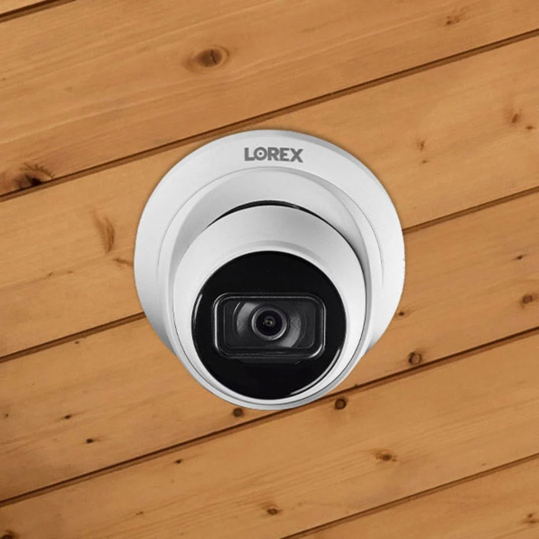 Lorex 4K Fusion 2TB Wired NVR System with Six 4K IP UHD Dome Cameras with Color Night Vision (White) - Image 3