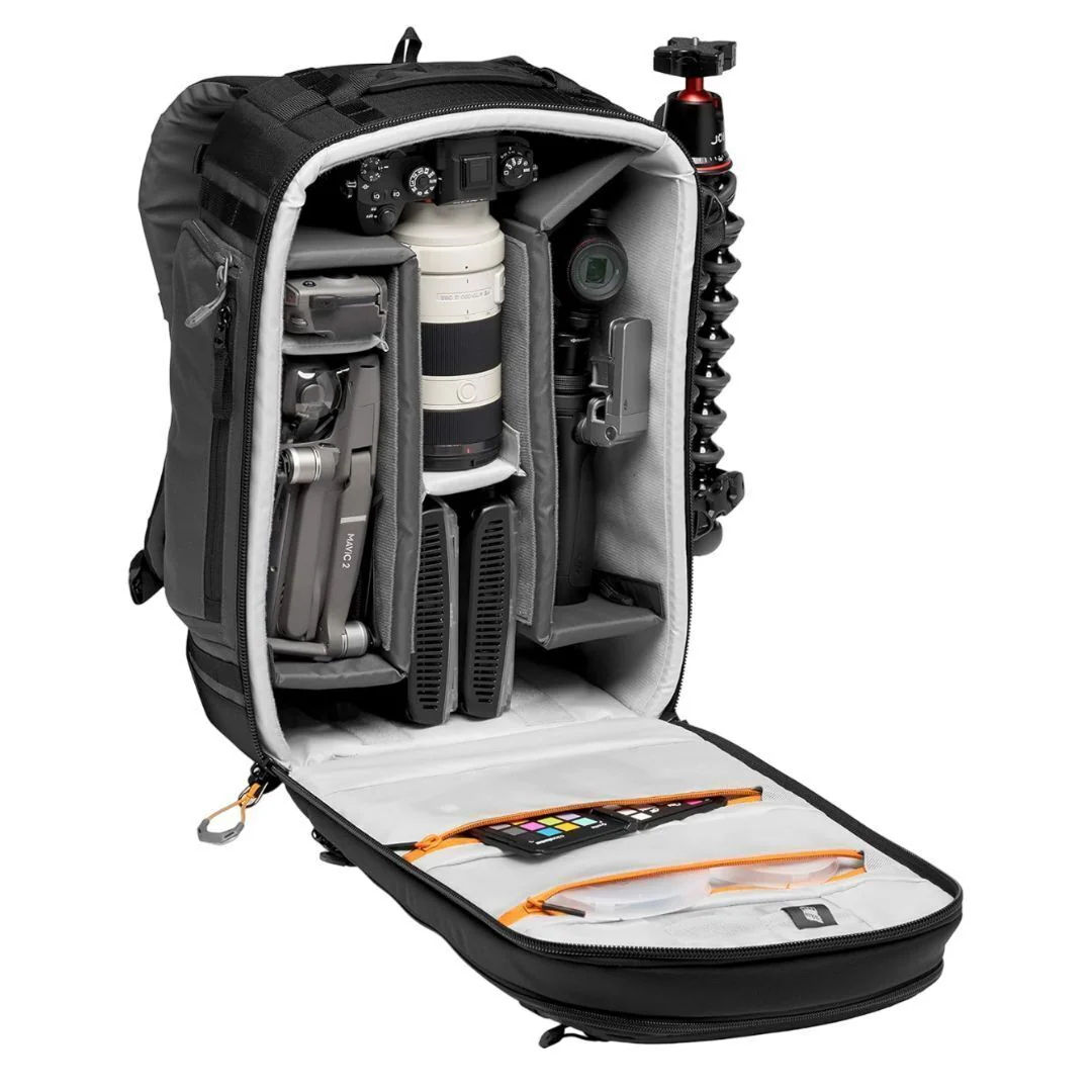 Lowepro Pro Trekker BP 350 AW II Professional Camera Backpack for Safe Outdoor Photography (Gray) - Image 4