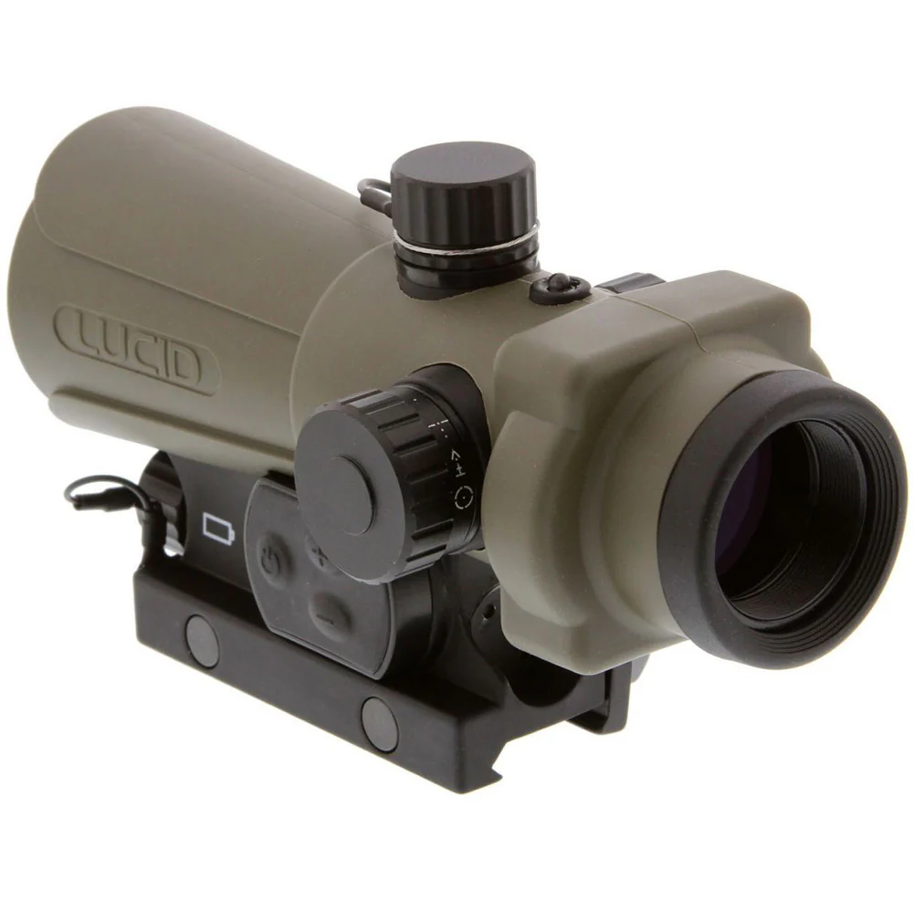 Lucid Optics HD7 Gen 3 Red Dot Sight (Tan) with 2-5x Magnifier Bundle - Image 2