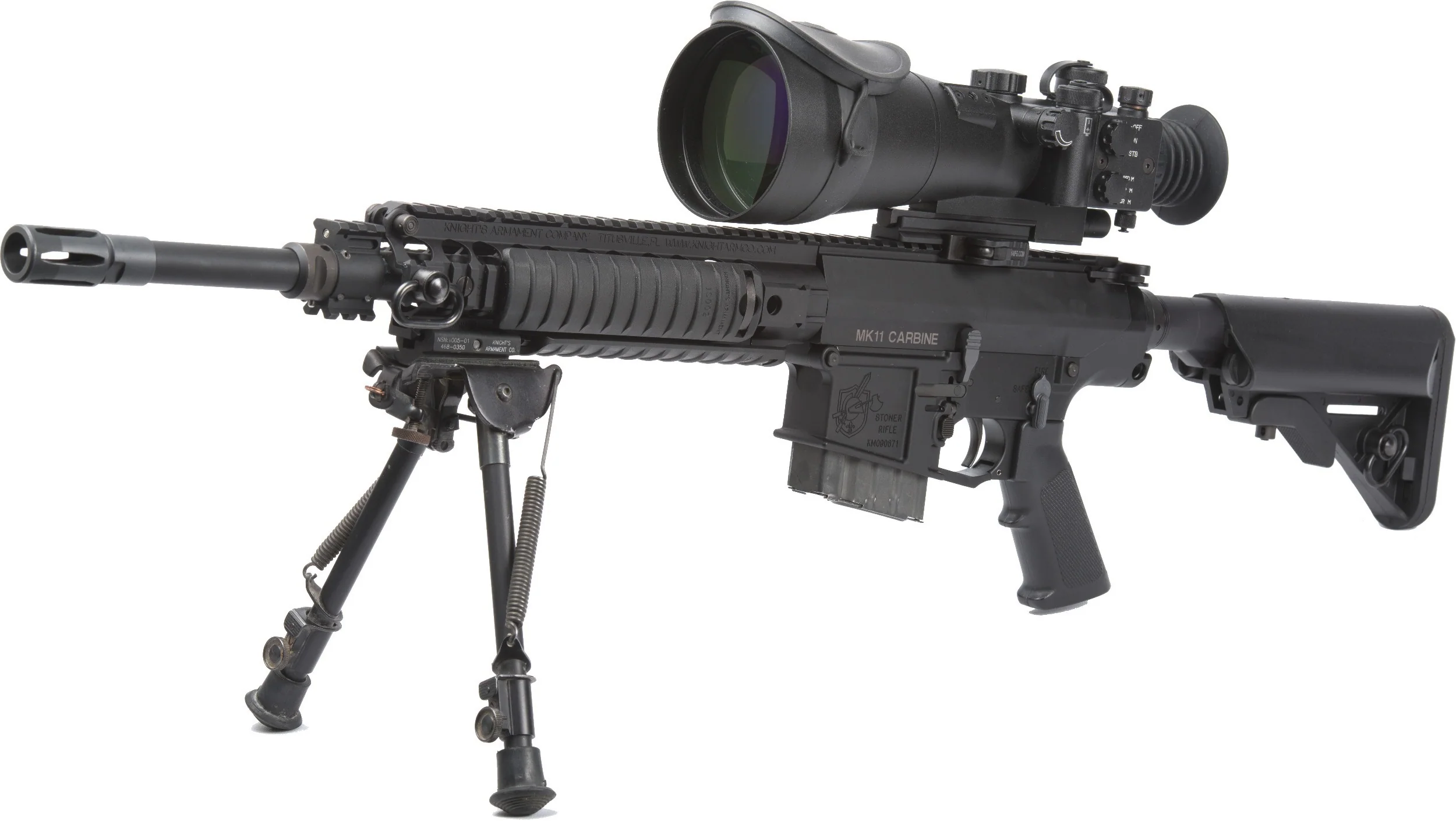 Luna Optics Gen-III Special Purpose Riflescope 6x White Phosphor Mil-Spec Tube - Image 3