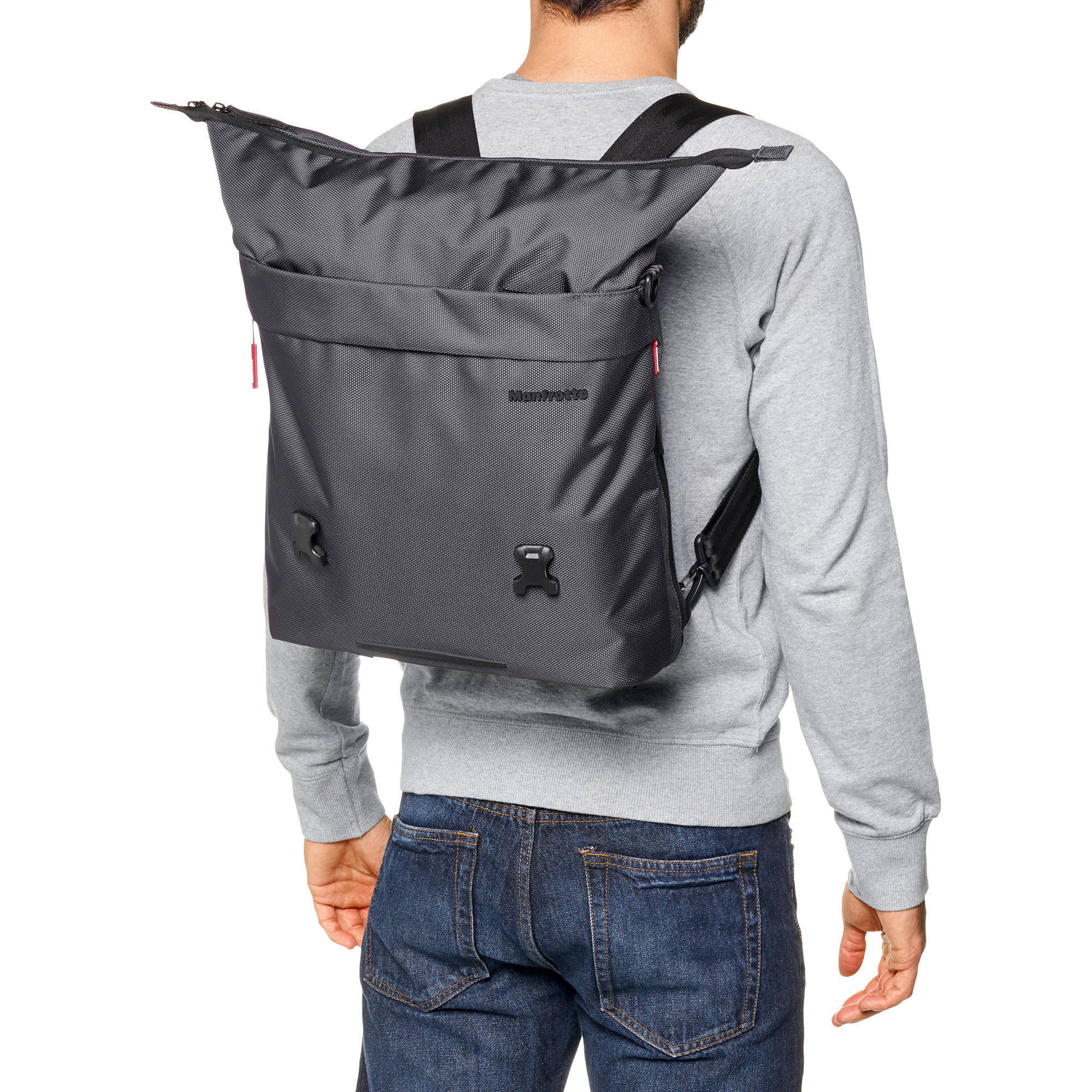 Manfrotto Manhattan Changer 20 3-Way Shoulder Camera Bag (Gray) - Image 6