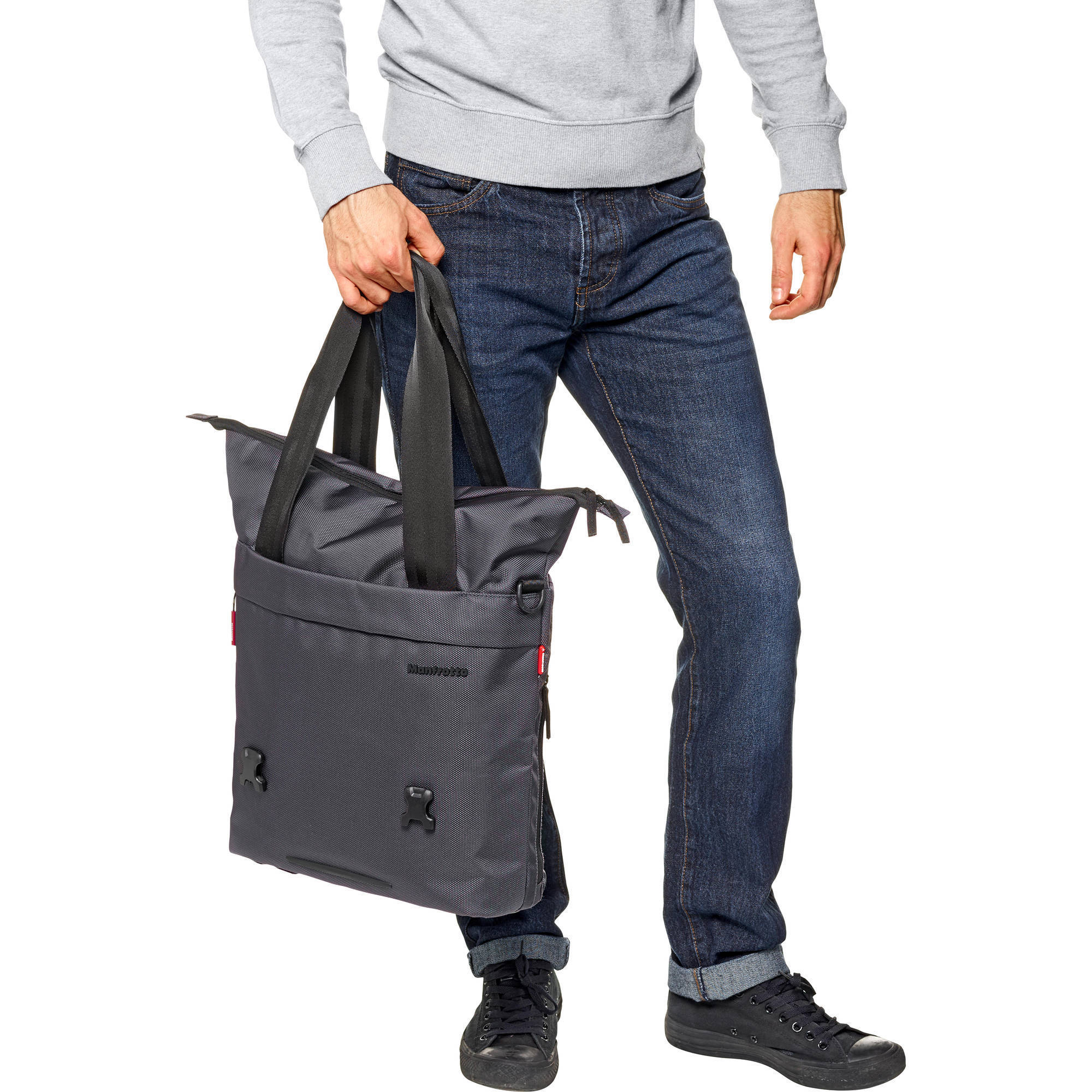 Manfrotto Manhattan Changer 20 3-Way Shoulder Camera Bag (Gray) - Image 8