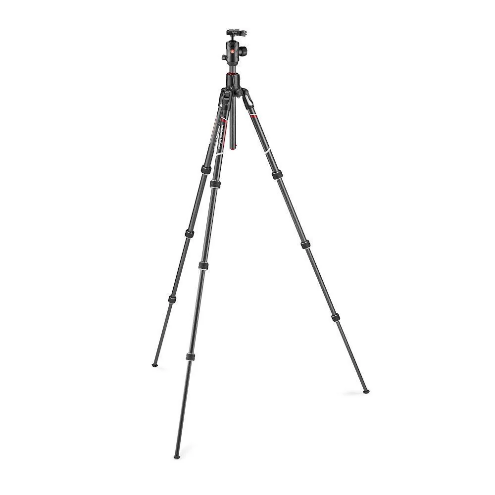 Manfrotto Befree GT XPRO Carbon Fiber Travel Tripod with Twist Locks and Ball Head - Image 2