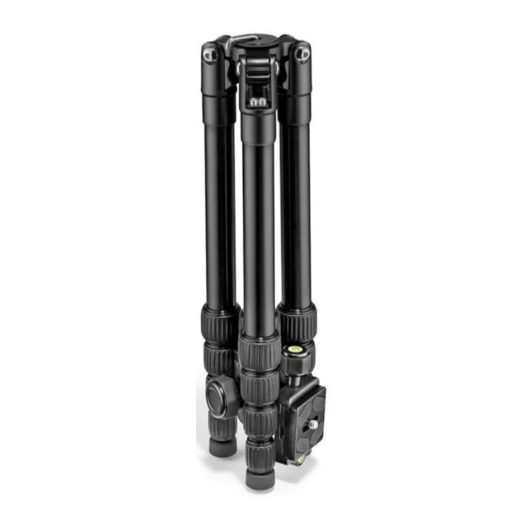 Manfrotto Element Small Traveller Aluminum Three Leg-Angle Stops Tripod (Black) - Image 2