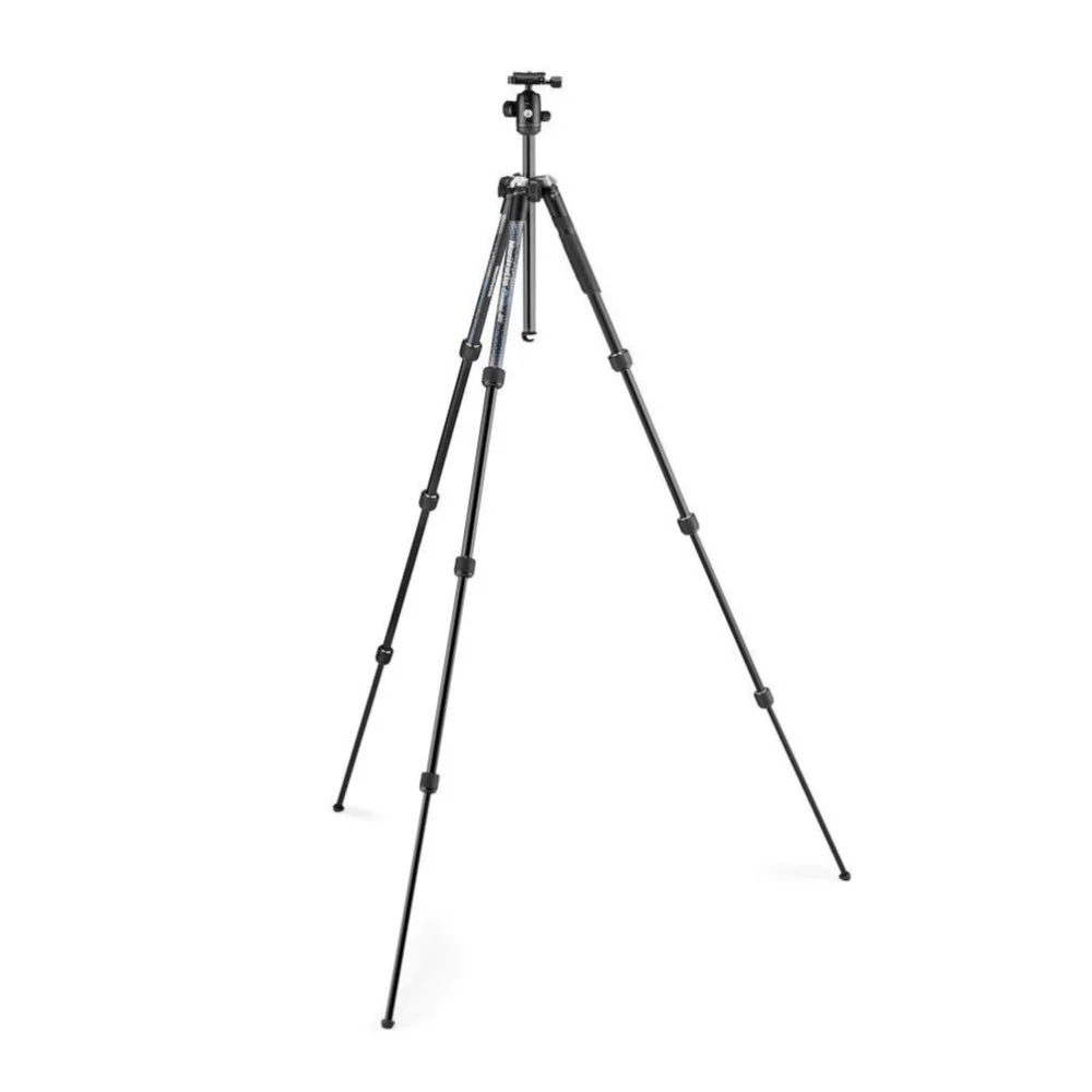 Manfrotto Element MII 4-Section Aluminum Travel Tripod with Ball Head (Black) - Image 2