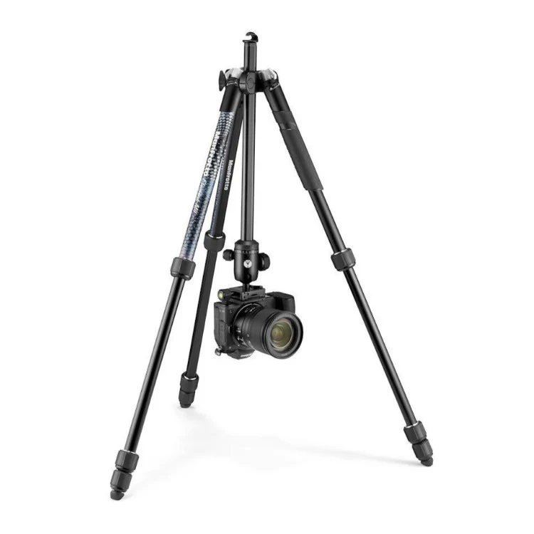 Manfrotto Element MII 4-Section Aluminum Travel Tripod with Ball Head (Black) - Image 6