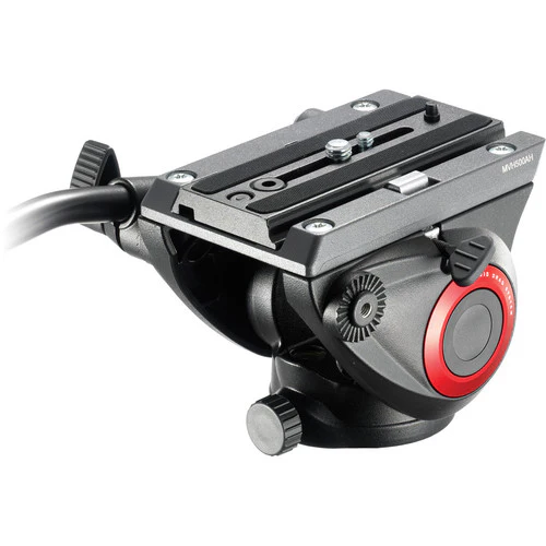 Manfrotto MVH500AH Fluid Video Head with MT190X3 tripod - Image 6