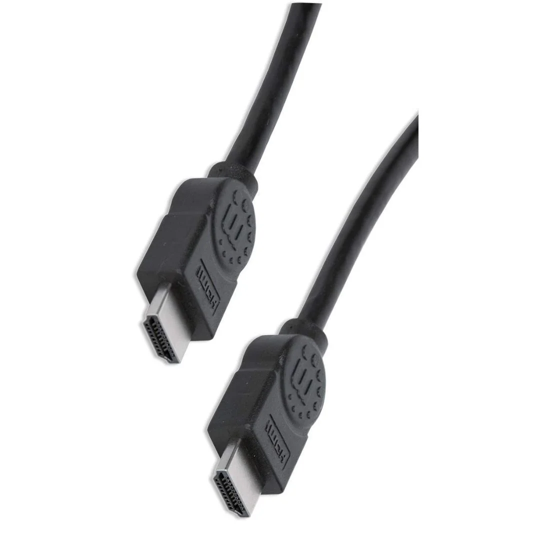 Manhattan HDMI Male to Male High Speed Shielded Cable, 75', Black - Image 4