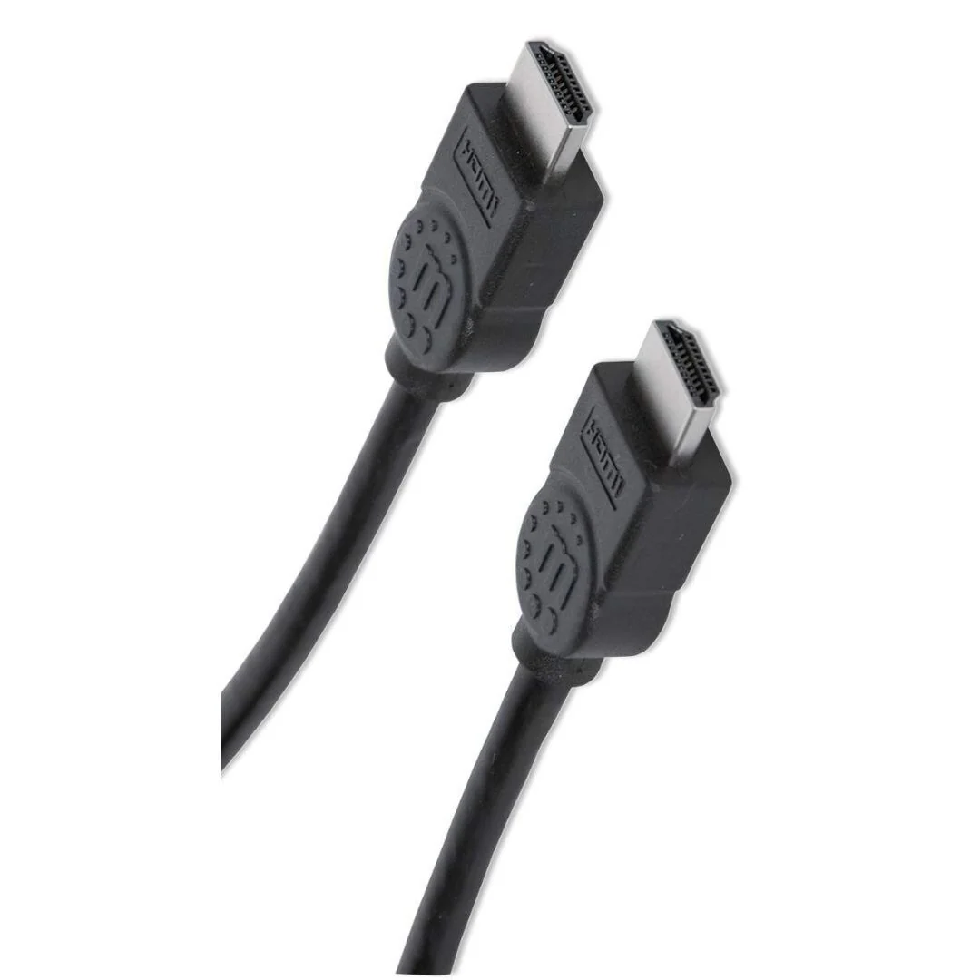 Manhattan HDMI Male to Male High Speed Shielded Cable, 75', Black - Image 5
