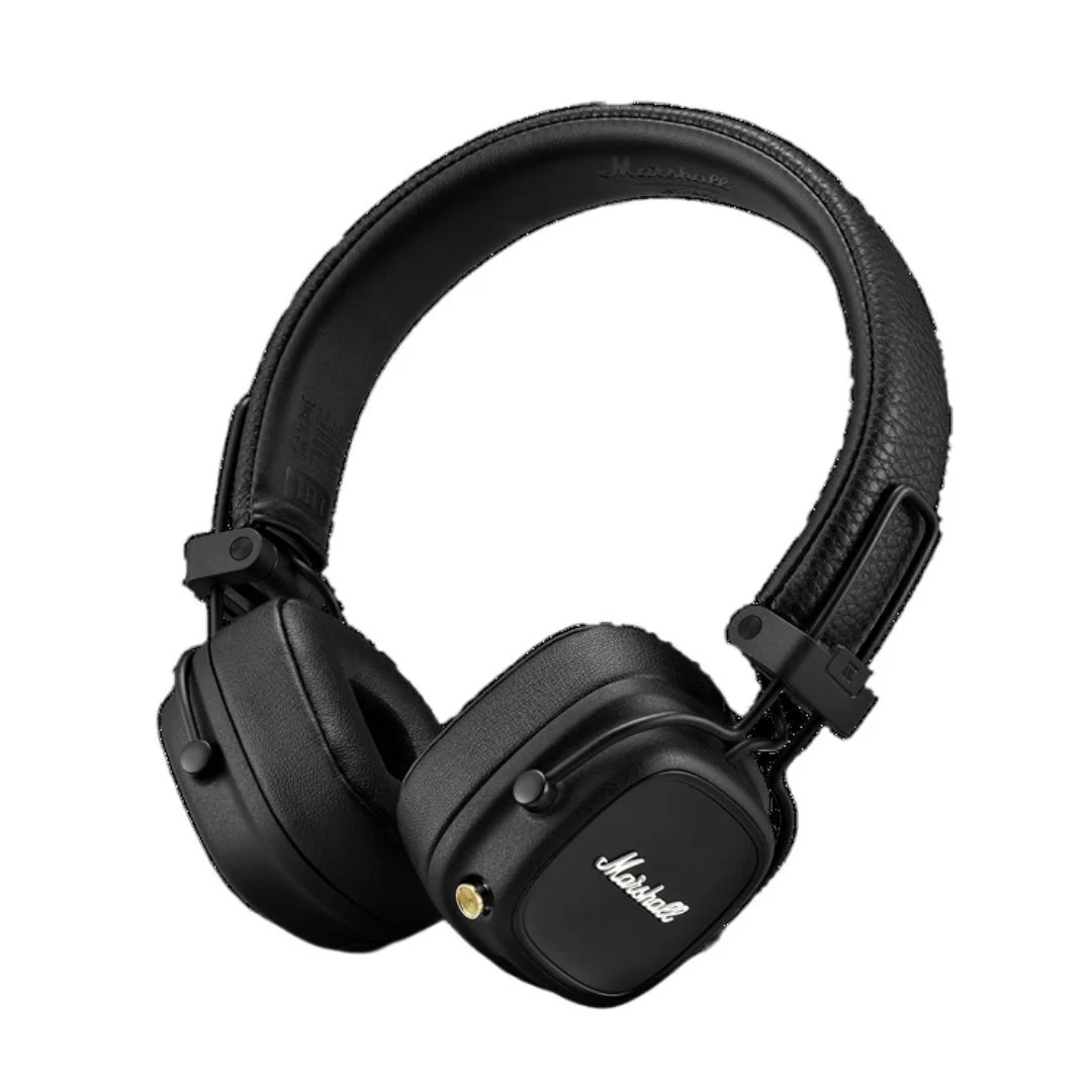 Marshall Major IV On-Ear Bluetooth Headphone with Over 80 Hours of Wireless Playtime (Black) - Image 3