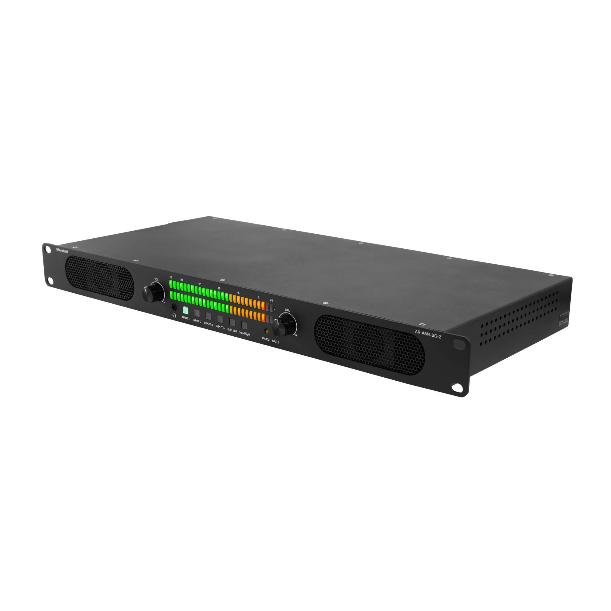 Marshall Electronics Rackmount Analog Audio Monitor System (1 RU) - Image 3