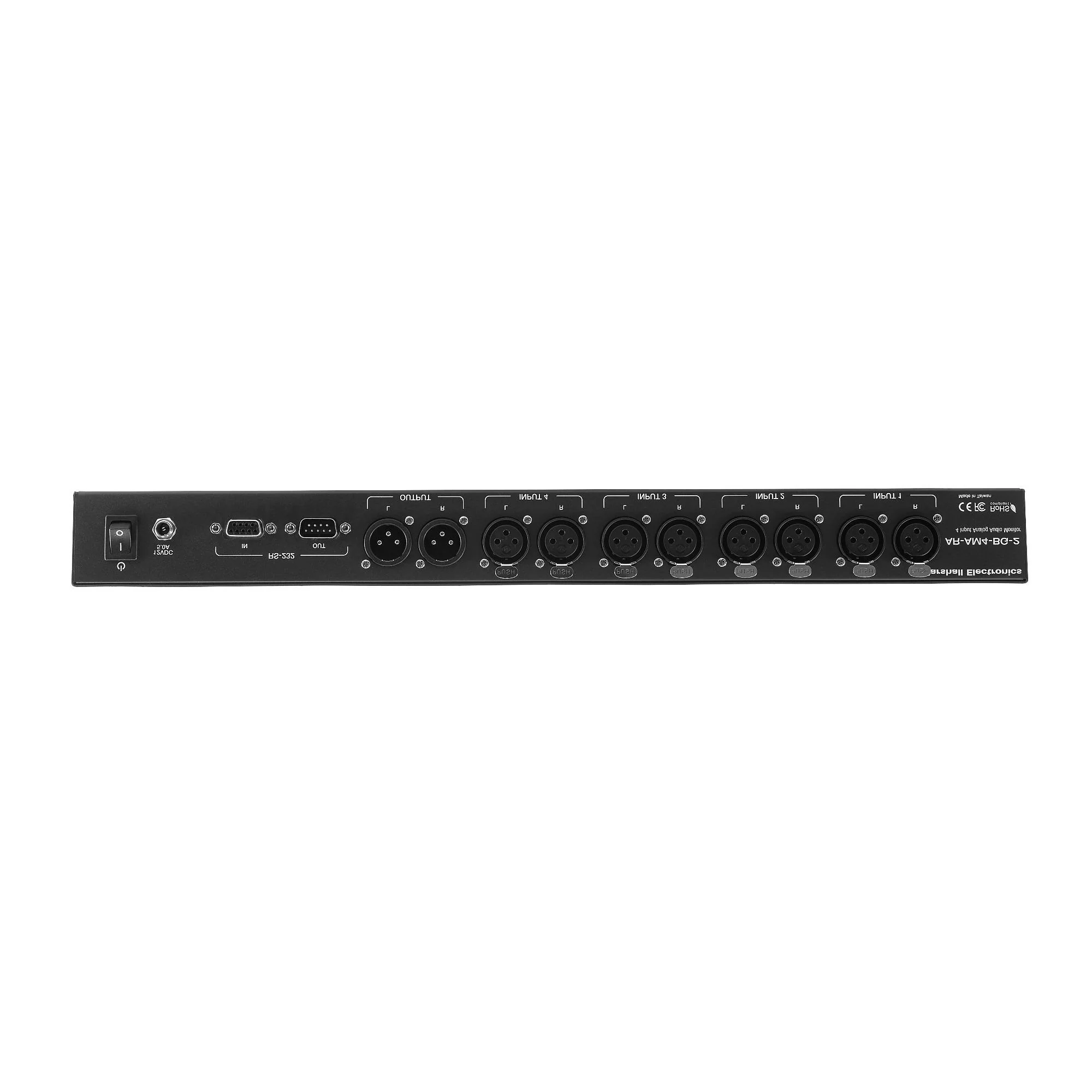 Marshall Electronics Rackmount Analog Audio Monitor System (1 RU) - Image 4