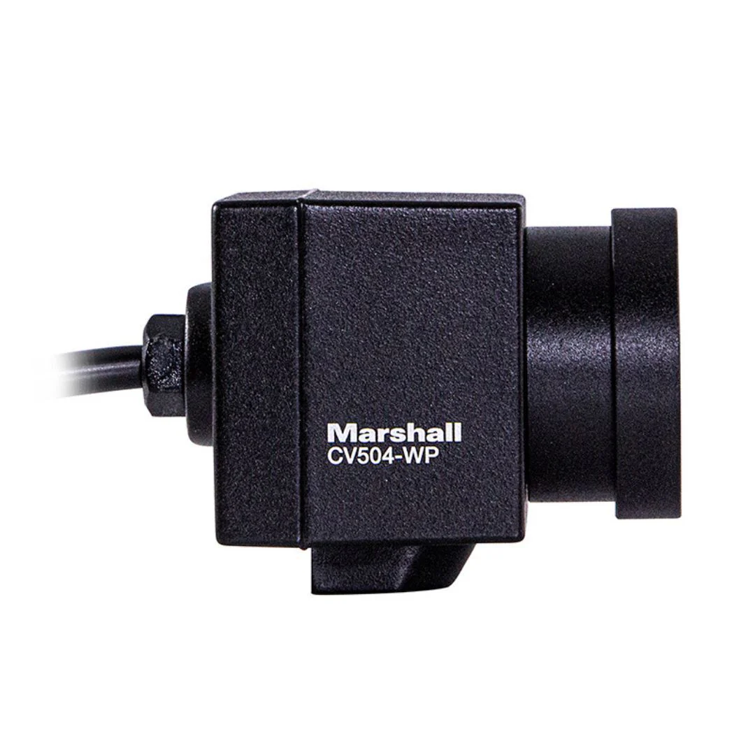 Marshall CV504-WP All-Weather Micro Camera with Sony 6.46mm Sensors and HD Display (3GSDI, Black) - Image 3