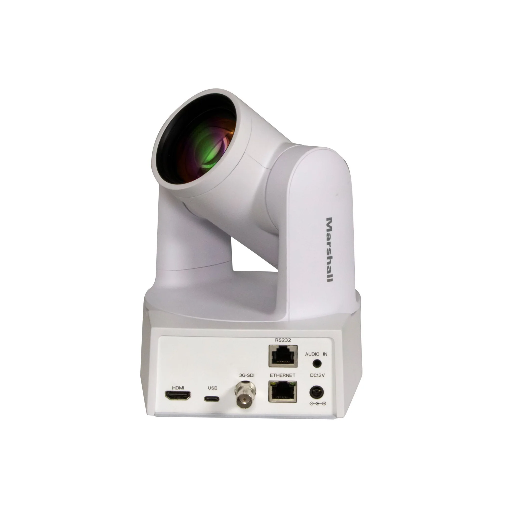 Marshall Electronics CV612-TBI Compact PTZ Camera with AI Auto-Framing (White) - Image 4