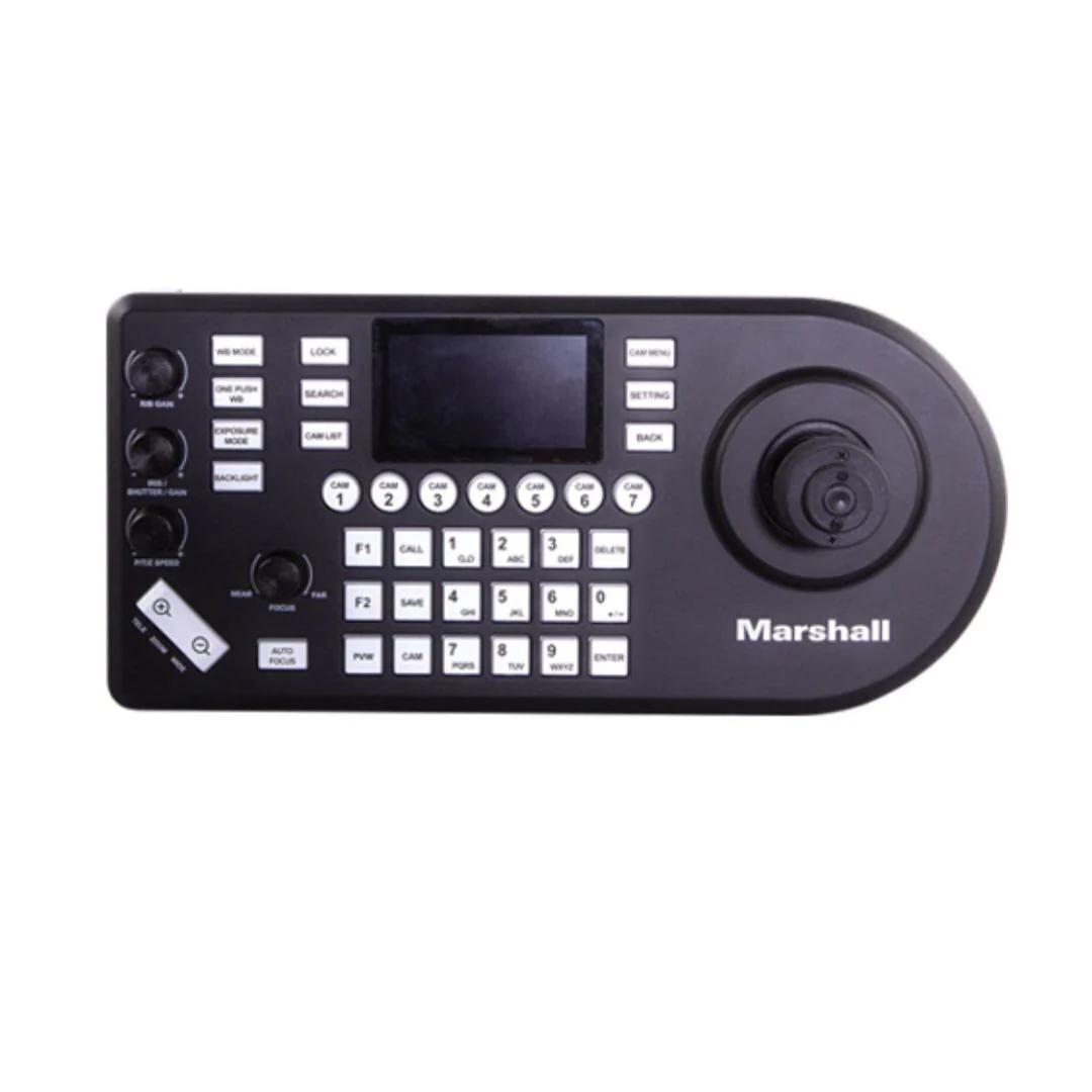 Marshall CV620-TBI PTZ Camera with 20x Optical Zoom Range and Smart AI Auto-Focus (Black) - Image 4