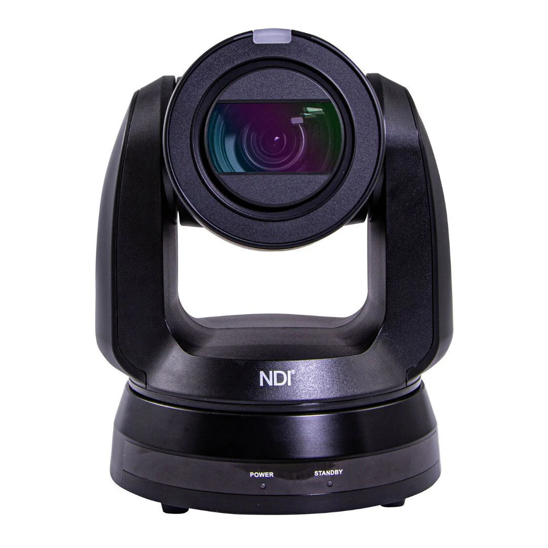 Marshall CV730-BHN UHD60 NDI PTZ Camera with 30x Optical Zoom and Smart Auto-Focus AI System (Black)