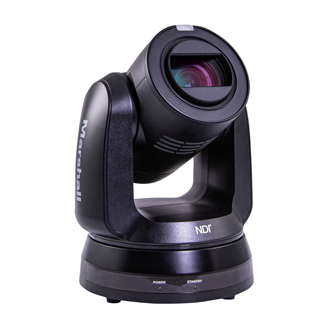 Marshall CV730-BHN UHD60 NDI PTZ Camera with 30x Optical Zoom and Smart Auto-Focus AI System (Black) - Image 2