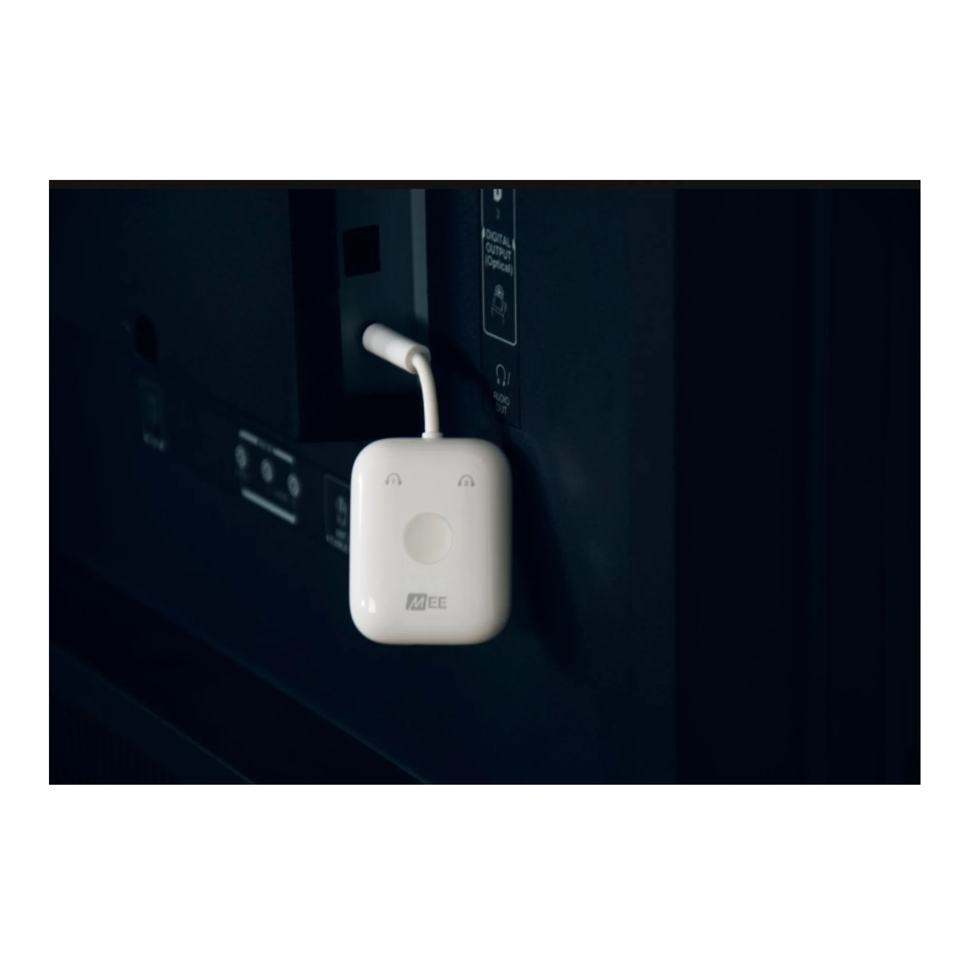 MEE Audio Connect Air In-Flight Wireless Audio Adapter for AirPods (White) - Image 10